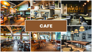 Restaurant & Coffee Shop Zoom Backgrounds Bundle (20 images) + FREE e-book