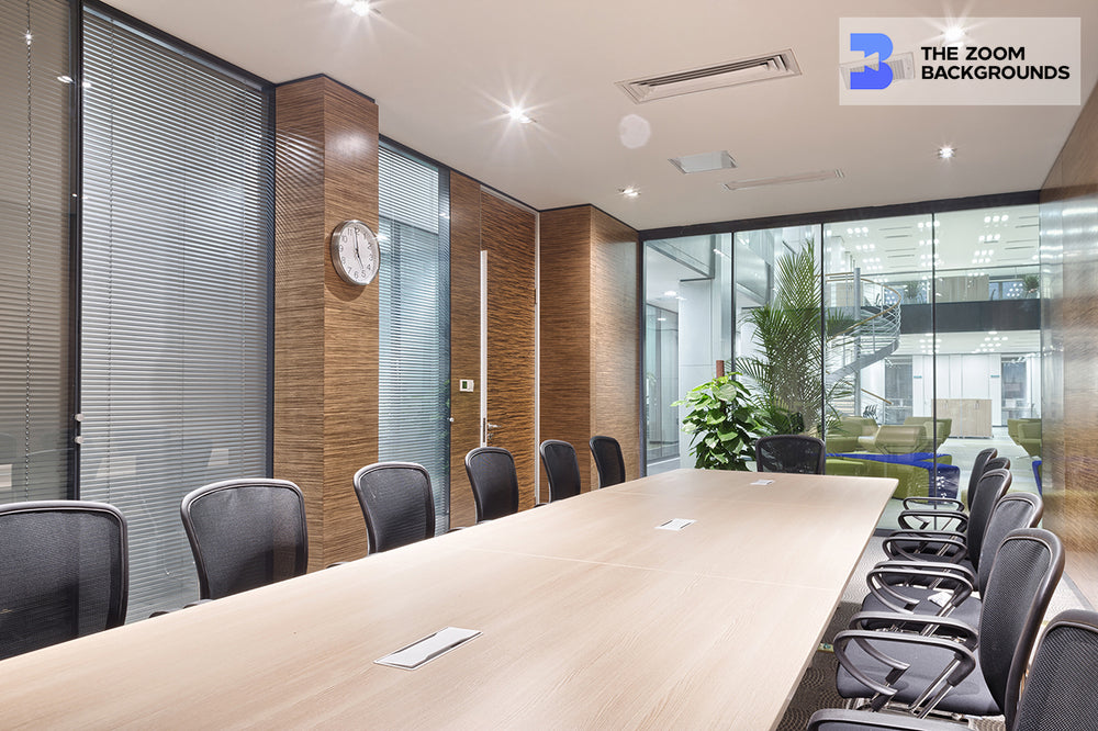 Conference Room Interior Design Zoom Background