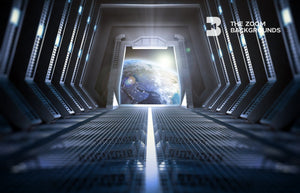 Open Spaceship Door Zoom Backgrounds