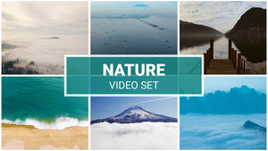 Nature Zoom Backgrounds Video Set (9 Videos) + FREE e-book