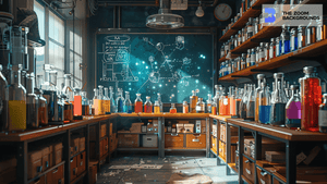 Alchemy Laboratory Zoom Background